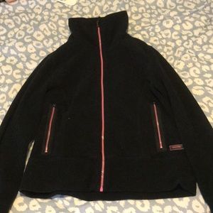 Calvin Klein Black and Pink Zip Up Jacket